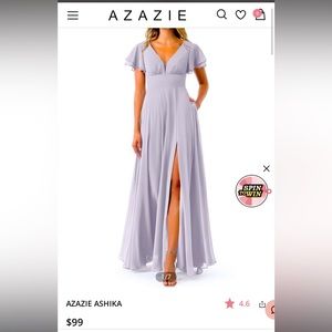 Azazie Ashika bridesmaid dress